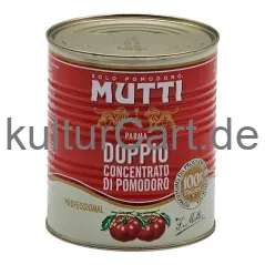Solo Pomodoro Mutti Parma Doppio Concentrato Di Pomodoro (880g) - image 6 | Momjays Afro Markt | KulturCart