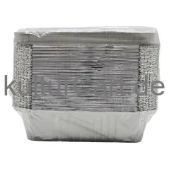 BUNZL Alu-Behalter R42L eckig 700ml m alukaschiertem Deckel (Kombi-Pack) 50 Behälter + 50 Deckel - image 3 | Momjays Afro Markt | KulturCart