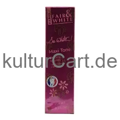 FAIR & WHITE SO WHITE MAXI TONE 250ml - image 12 | OMOWEST AFRO INTERCONTINENTAL SHOP