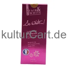 Paris Fair & White So White Lait Skin Perfector Brightening and Moisturizing Body Milk (500ml) - image 7 | Momjays Afro Markt | KulturCart