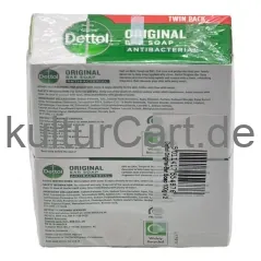 Dettol Original Bar Soap Antibacterial Twin Pack (100g x 2) - image 4 | Momjays Afro Markt