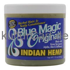 Blue Magic Original Herbal Hair & Scalp Conditioner With Indian Hemp (340g) - image 1 | Afro Family Shop | KulturCart