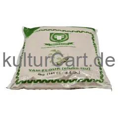 Fola foods authentic african food yam flour (elubo isu) (4kg) - image 2 | OMOWEST AFRO INTERCONTINENTAL SHOP | KulturCart