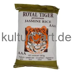 Royal tiger premium jasmine rice (18kg) - image 2 | OMOWEST AFRO INTERCONTINENTAL SHOP | KulturCart