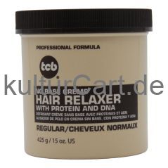TCB No Base Creme Hair Relaxer With Protein and DNA Regular (425g) - image 1 | Afro Family Shop | KulturCart