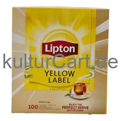 Lipton yelow label tea bags (100 x 2g) (200g) - image 7 | OMOWEST AFRO INTERCONTINENTAL SHOP | KulturCart