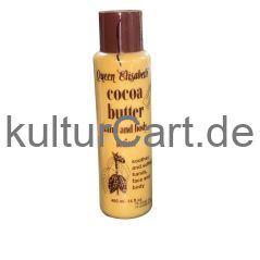 QUEEN ELIZABETH COCOA BUTTER hand and body Lotion 400ml - image 2 | Omowest Afro Intercontinental Shop | KulturCart