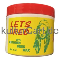 Lets dred with Natural Bees wax (4.oz) - image 2 | OMOWEST AFRO INTERCONTINENTAL SHOP | KulturCart