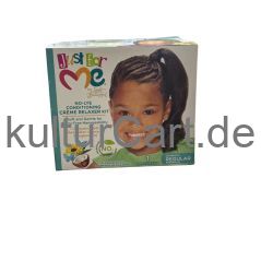 Just for me natural hair milk. No lye conditioning Relaxer kit - image 1 | Omowest Afro Intercontinental Shop | KulturCart