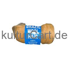 DREAM HAIR BRAZIL WOOL HAIR 100% Acrylic Hand & Machine Knitting Yarn 70g (Gold) - image 1 | Omowest Afro Intercontinental Shop | KulturCart