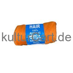 DREAM HAIR BRAZIL WOOL HAIR 100% Acrylic Hand & Machine Knitting Yarn 70g (Orange) - image 2 | Omowest Afro Intercontinental Shop | KulturCart