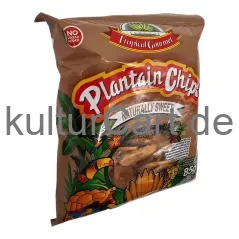 Tropical gourmet plantain chips naturally sweet (85g) - image 5 | OMOWEST AFRO INTERCONTINENTAL SHOP | KulturCart