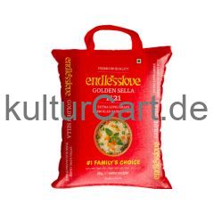 ENDLESSLOVE GOLDEN SELLA 1121 BASMATI RICE 5KG - image 1 | Omowest Afro Intercontinental Shop | KulturCart