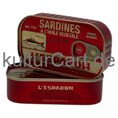 L’espadon sardines a l’huile vegetale (90g) - image 1 | Afro Center & Afro Cut Krefeld | KulturCart