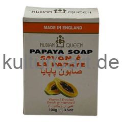 Nubian Queen Papaya Soap 100g - image 1 | Afro Center & Afro Cut Krefeld | KulturCart