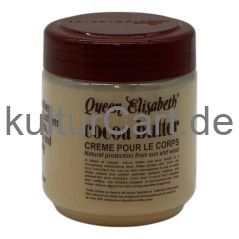 Queen Elizabeth Cocoa Butter Soothes and Softens Hand and Body Cream Jar 250ml - image 2 | Afro Center & Afro Cut Krefeld | KulturCart