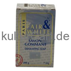 Paris Fair & White Exfoliating Soap (200g) - image 1 | Afro Center & Afro Cut Krefeld | KulturCart