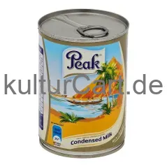 Peak full cream unsweetened condensed milk (410g) - image 1 | OMOWEST AFRO INTERCONTINENTAL SHOP | KulturCart