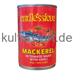 Endlesslove Mackerel in Tomato Sauce with Chilli (425g) - image 1 | Malaika afro international Markt | KulturCart