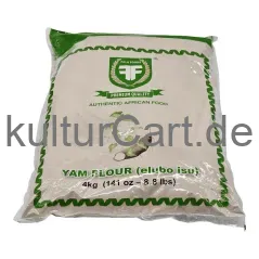 Fola foods authentic african food yam flour (elubo isu) (4kg) - image 1 | OMOWEST AFRO INTERCONTINENTAL SHOP | KulturCart