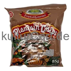 Tropical gourmet plantain chips naturally sweet (85g) - image 3 | OMOWEST AFRO INTERCONTINENTAL SHOP | KulturCart