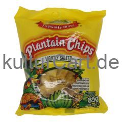 Tropical Gourmet Plantain Chips Lightly Salted (85g) - image 1 | Afro Family Shop