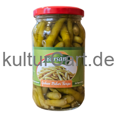 Bursam Yakan Biber Tursu | Eingelegte scharfe Peperoni | Hot Pepers Pickles (340g) - image 1 | Malaika afro international Markt | KulturCart