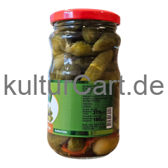 Bursam Korniçon Turçu | Cornichon pickles | Eingelegte Gewürgurken Cornichons (370g) - image 2 | Malaika afro international Markt | KulturCart