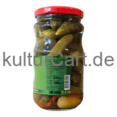 Bursam Korniçon Turçu | Cornichon pickles | Eingelegte Gewürgurken Cornichons (370g) - image 3 | Malaika afro international Markt | KulturCart