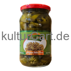 Bursam Jalapeno Biber Turçu | Eingelegte Jalapenos | Pickled Jalapenos | (370g) - image 1 | Malaika afro international Markt | KulturCart