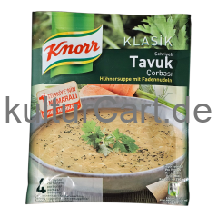 Knorr Tavuk Corbasi Klassik | Hühnersuppe mit Fadennudeln (54g) - image 2 | Malaika afro international Markt | KulturCart