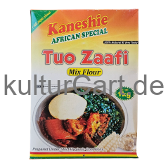 Kaneshie African Special Tuo Zaafi Mix Flour / two-in-one / maize & cassava (1kg) - image 6 | Malaika afro international Markt | KulturCart