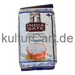 India Gate Extra Long Basmati Rice Premium (1kg) - image 1 | Malaika afro international Markt | KulturCart