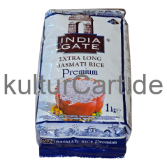 India Gate Extra Long Basmati Rice Premium (1kg) - image 6 | Malaika afro international Markt | KulturCart