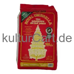 Royal umbrella thai jasmine rice (20kg) - image 1 | OMOWEST AFRO INTERCONTINENTAL SHOP | KulturCart