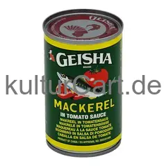 Geisha mackerel in tomato sauce 155 gr - image 5 | OMOWEST AFRO INTERCONTINENTAL SHOP