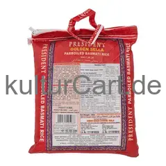 Lal qilla president golden sela parboiled basmati rice (5kg) - image 6 | OMOWEST AFRO INTERCONTINENTAL SHOP | KulturCart
