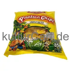 Tropical gourmet plantain chips lightly salted (85g) - image 2 | OMOWEST AFRO INTERCONTINENTAL SHOP | KulturCart