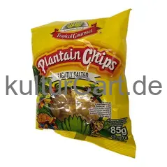 Tropical gourmet plantain chips lightly salted (85g) - image 3 | OMOWEST AFRO INTERCONTINENTAL SHOP | KulturCart
