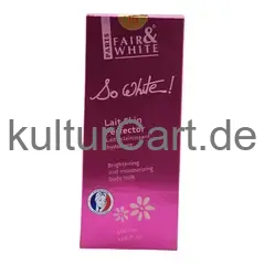 Fair & White Lait Skin Perfector Brightening and Moisturizing Body Milk (500ml) - image 7 | Afro Family Shop