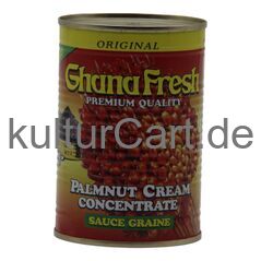 Ghana Fresh Palmnut Cream Concentrate Sauce Graine (400g) - image 2 | Afro Family Shop
