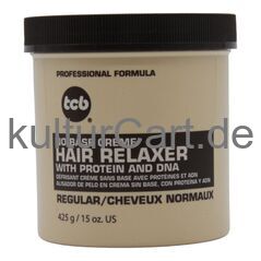 TCB No Base Creme Hair Relaxer With Protein and DNA Regular (425g) - image 1 | Afro Family Shop