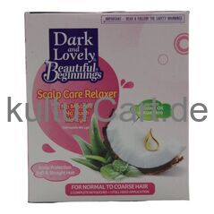 Dark and Lovely Beautiful Beginnings Scalp Care Relaxer Coconut Oil & Aloe Vera, Normal to Coarse Hair - image 2 | Afro Family Shop
