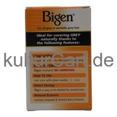 Bigen Permanent Powder Hair Colour Oriental Black (6g) - image 3 | Afro Family Shop | KulturCart