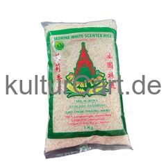 Jasmine White Scented Rice (Thai Hom Mali Rice) 1kg - image 1 | Omowest Afro Intercontinental Shop | KulturCart
