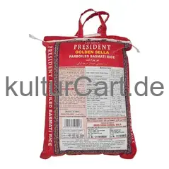 Lal qilla president golden sela parboiled basmati rice (10kg) - image 3 | OMOWEST AFRO INTERCONTINENTAL SHOP | KulturCart