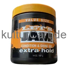 Lets Jam! Condition & shine gel extra hold (397g) - image 6 | OMOWEST AFRO INTERCONTINENTAL SHOP | KulturCart