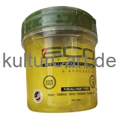 Eco style Professional styling gel Black castor & flaxseed oil (473ml) - image 7 | OMOWEST AFRO INTERCONTINENTAL SHOP | KulturCart