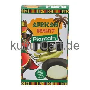 African beauty plantain fufu (681g) - image 1 | OMOWEST AFRO INTERCONTINENTAL SHOP | KulturCart