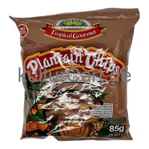Tropical gourmet plantain chips naturally sweet (85g) - image 3 | OMOWEST AFRO INTERCONTINENTAL SHOP | KulturCart